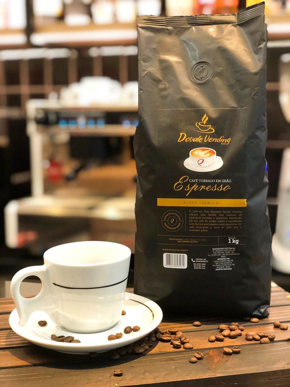 Café Grão Blend Premium Dovale 1Kg