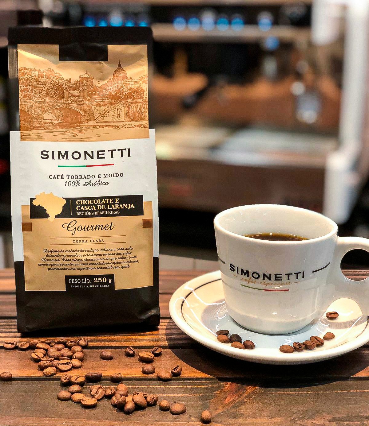 Café Torrado e Moído - Gourmet - Torra Clara Simonetti - 250gr