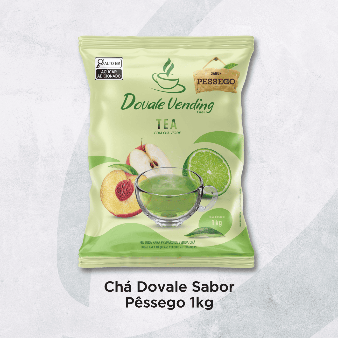 Chá Dovale Vending Sabor Pêssego – 1 kg