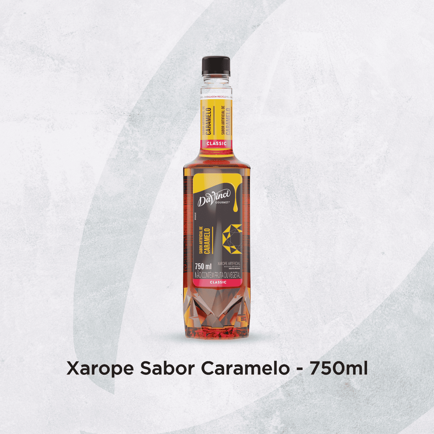 Xarope DaVinci Gourmet Sabor Caramelo – 750 ml