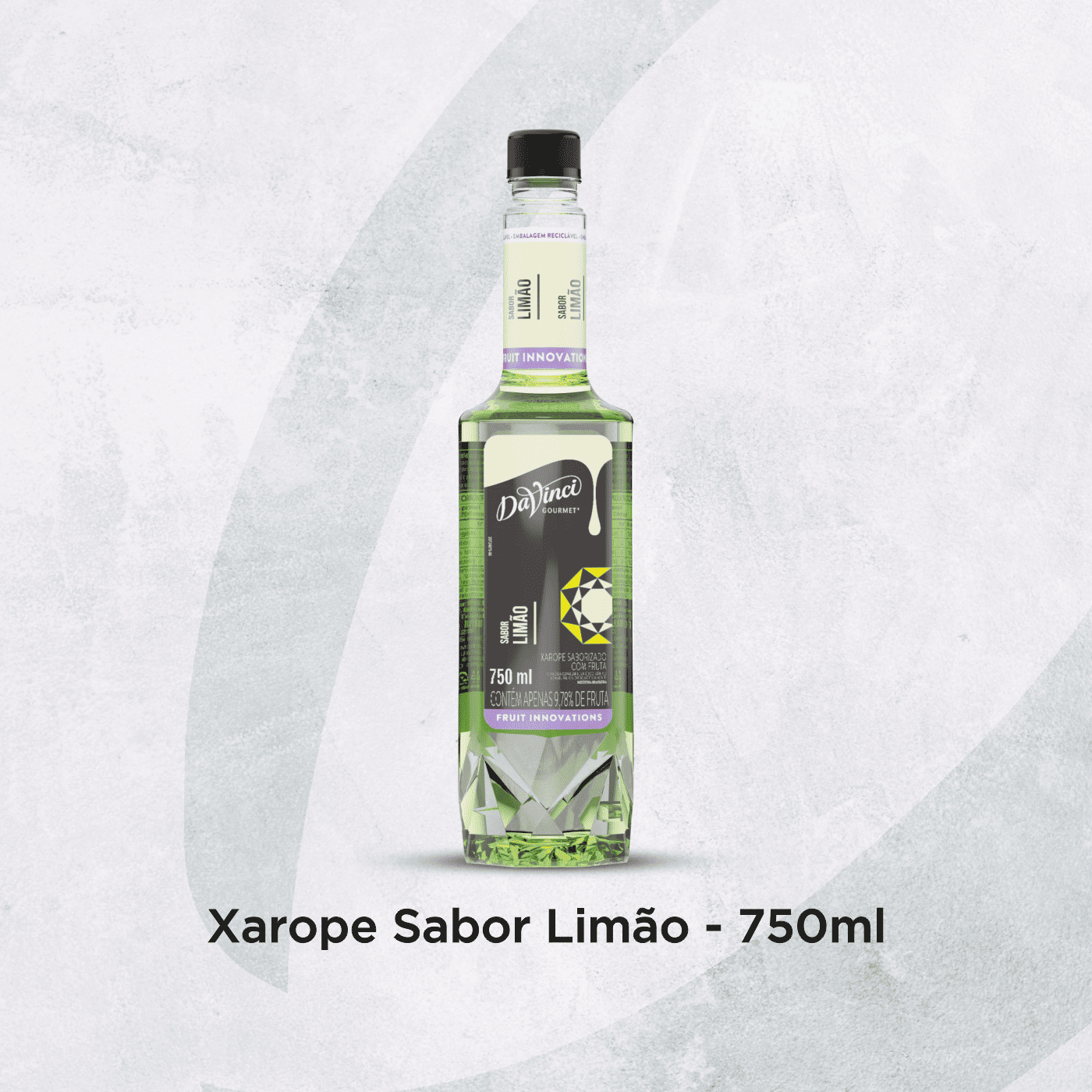 Xarope DaVinci Gourmet Sabor Limão – 750 ml