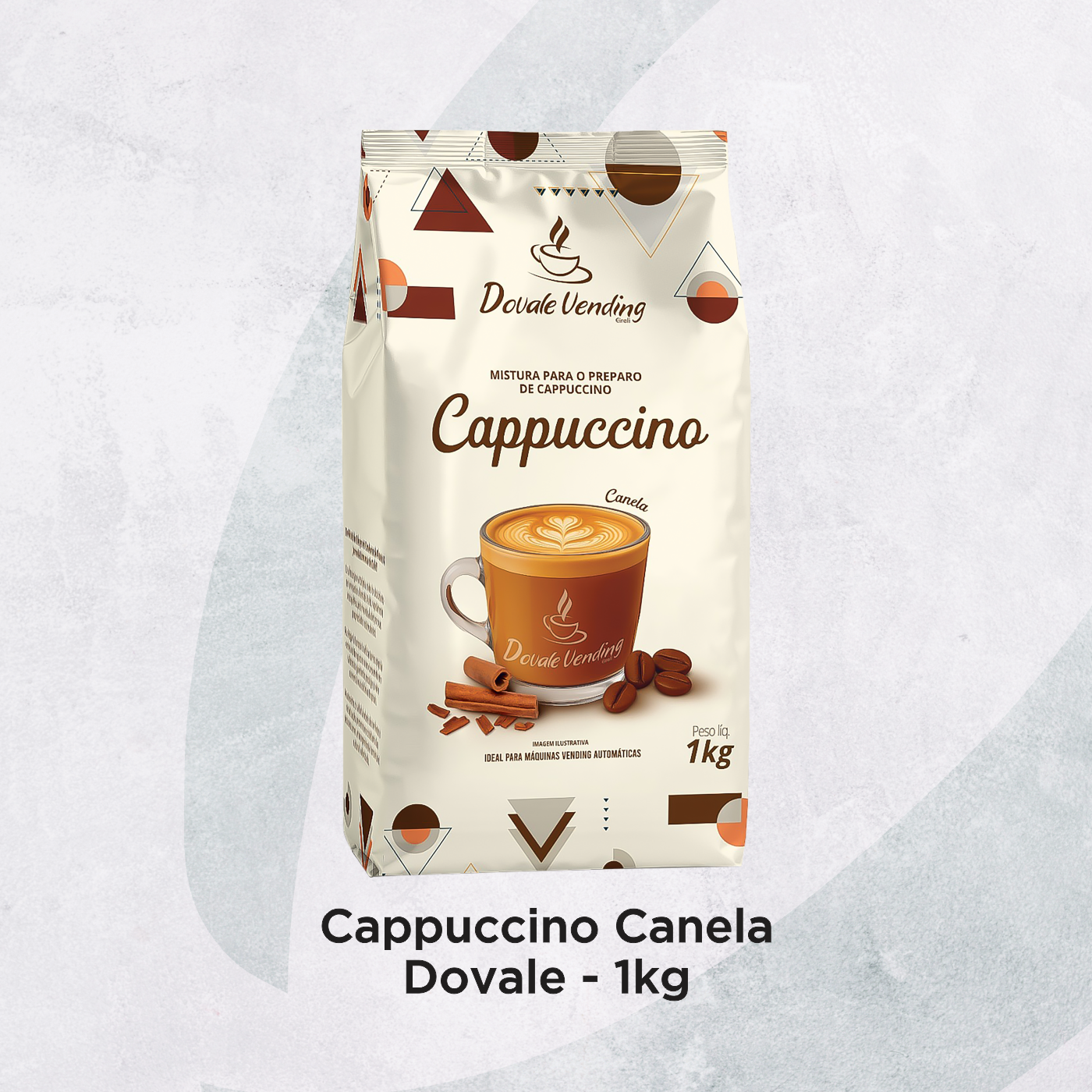 Cappuccino Canela Dovale - 1kg